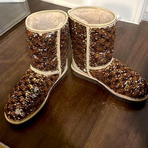 Sequin UGG Boots